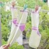 Factory wholesale 30 windproof clips for clothes drying, underwear, socks, plastic small clips, quilts and clothes drying clips Application Scenario